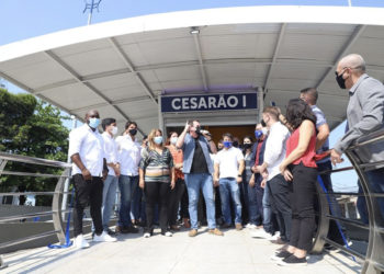 Paes reabre BRT Cesário de Mello e agora são 23 estações devolvidas à população em 6 meses