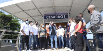 Paes reabre BRT Cesário de Mello e agora são 23 estações devolvidas à população em 6 meses