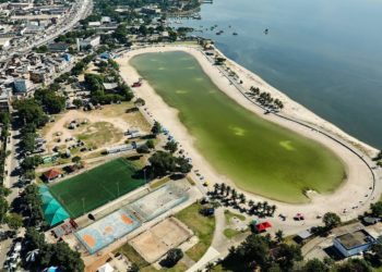 Prefeito Eduardo Paes anuncia reforma do Piscinão de Ramos