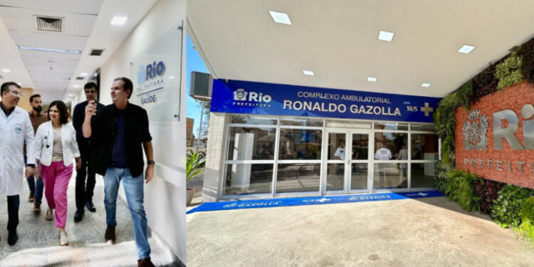 Prefeito Eduardo Paes inaugura o Super Centro de Cirurgia no Hospital Ronaldo Gazolla.