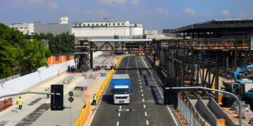Gestão Paes: Trecho da Avenida Brasil de acesso à Avenida Francisco Bicalho é reaberto