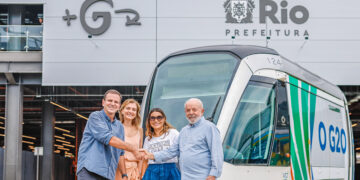 Paes e Lula inauguram o Terminal Intermodal Gentileza (TIG)