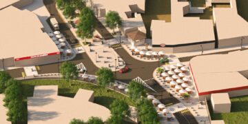 Prefeitura apresenta plano de revitalização do Largo do Rio da Prata, em Campo Grande, onde funciona polo gastronômico