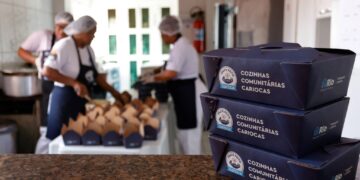 Prefeitura já distribuiu 2,4 mil toneladas de alimentos em suas cozinhas comunitárias