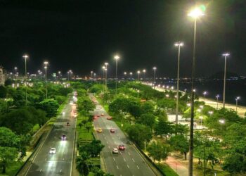 Prefeitura do Rio moderniza toda a iluminação do Aterro do Flamengo