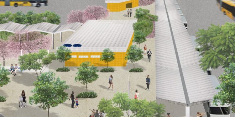 Ilustração mostra como ficará o novo terminal.