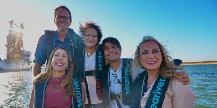 Eduardo Paes visita o Porto do Açu e participa de reuniões com lideranças políticas no Norte Fluminense