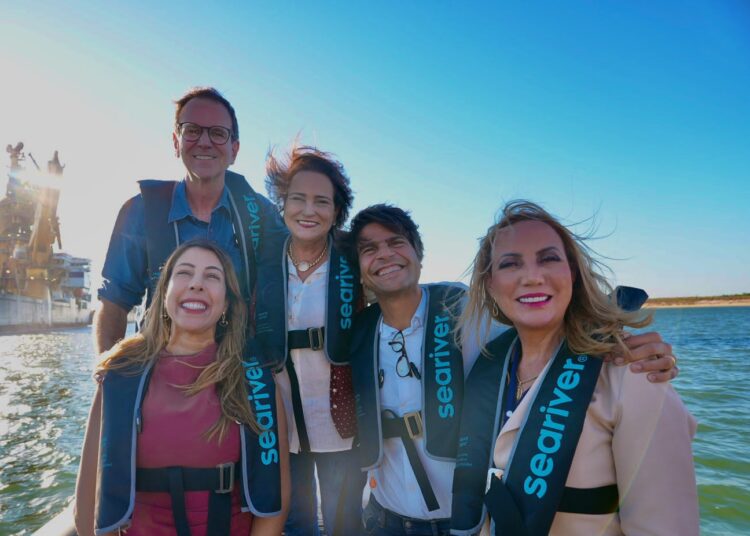 Eduardo Paes visita o Porto do Açu e participa de reuniões com lideranças políticas no Norte Fluminense